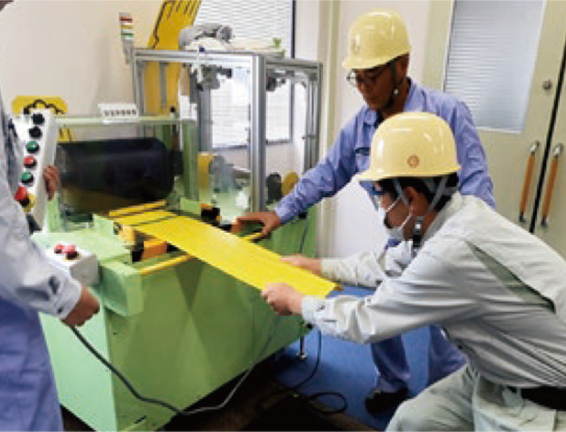 ローラー巻き込まれ体感