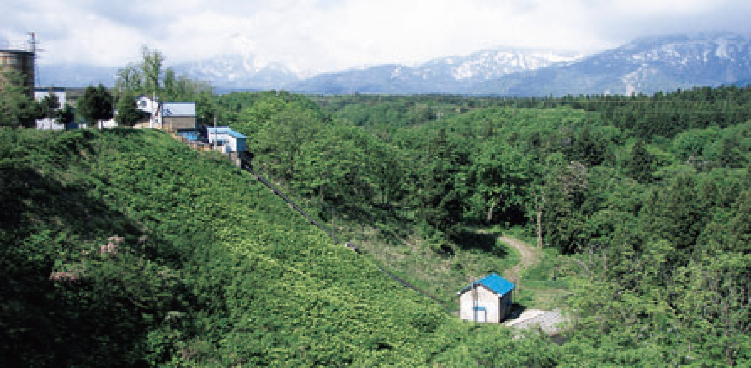 二本木工場の小水力発電