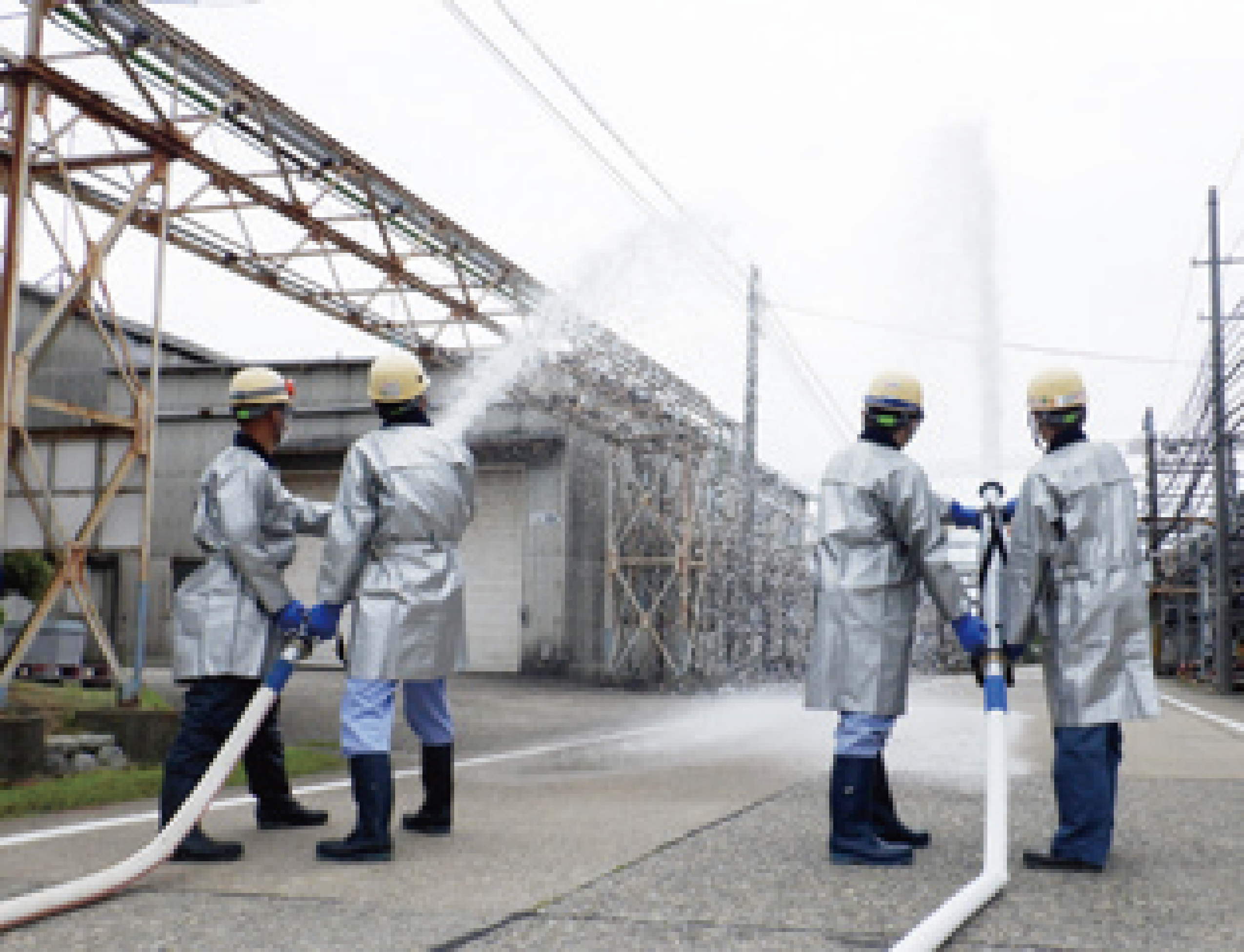工場総合防災訓練(高岡工場、2022年6月8日)