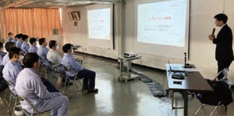 Health lecture (Chiba Plant, October 21, 2022)