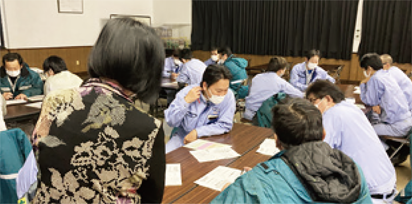 Mental health supervisor education (Takaoka Plant, December 15, 2022)