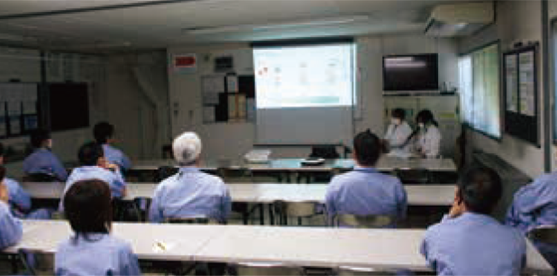 Health lecture (Mizushima Plant, March 27, 2023)