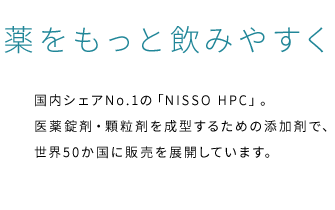 苦い薬も飲みやすく